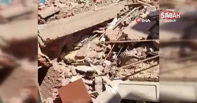 Mısır’da 6 katlı bina çöktü: 2 ölü | Video