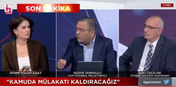 CHP'li Sezgin Tanrıkulu'ndan