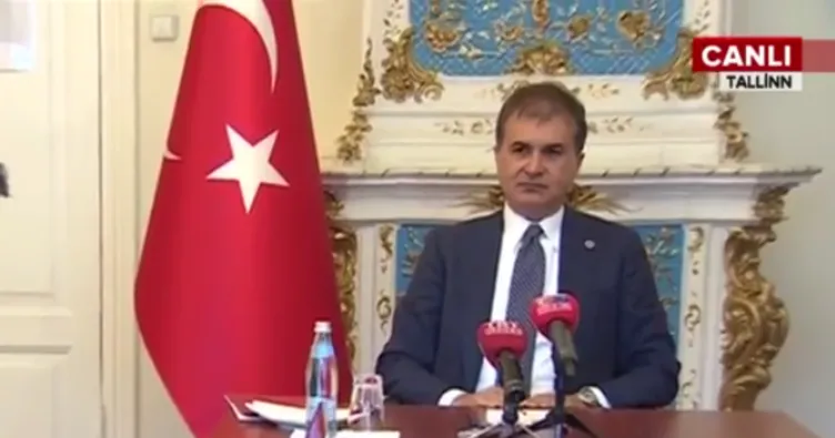 Son dakika: AB Bakanı Ömer Çelik’ten önemli açıklamalar
