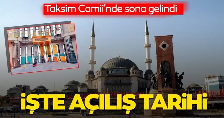 Taksim Camii’nde sona gelindi: Ramazan’da ibadete açılıyor