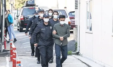 O vandallardan ikisi tutuklandı