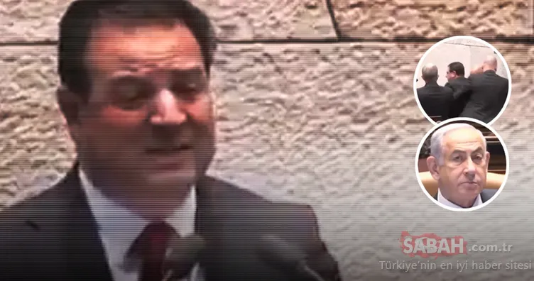 İsrail Meclisi’nde Netanyahu’ya büyük şok! Seri katilsin diyerek haykırdı