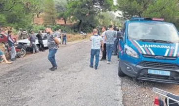 Bitki toplarken yıldırım düştü