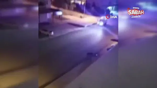 Motosikletli 2 kişi yolda yürüyen vatandaşa silahla saldırdı: 1 yaralı | Video