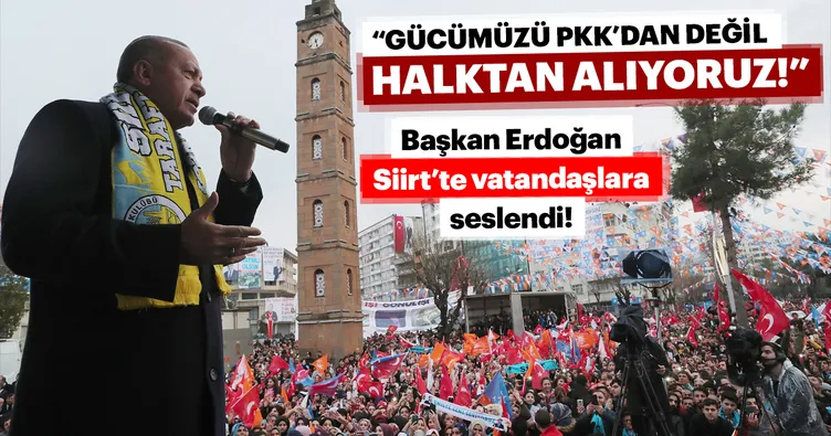 Biz sırtımızı milletimize dayadık