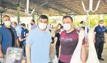 Fadıloğlu, kurban kesim yerlerini gezdi