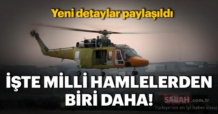 Yerli helikopter motoru hakkında ilk bilgiler geldi! Türkiye’nin yeni nesil yerli silahları