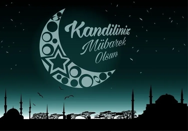 Regaip Kandili mesajları ve sözleri yayınlandı! 2021 Regaip Kandil mesajları ve Resimli, Kısa, Uzun, Yeni, Dualı Kandil mesajı burada