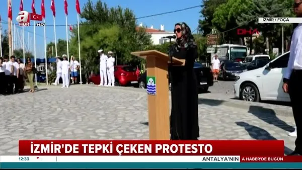 İzmir'de tepki çeken protesto! Gaziler Günü'nde provokasyon!