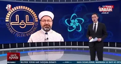 Diyanet İşleri Başkanı Erbaş, Vav TV’ye konuk oldu | Video