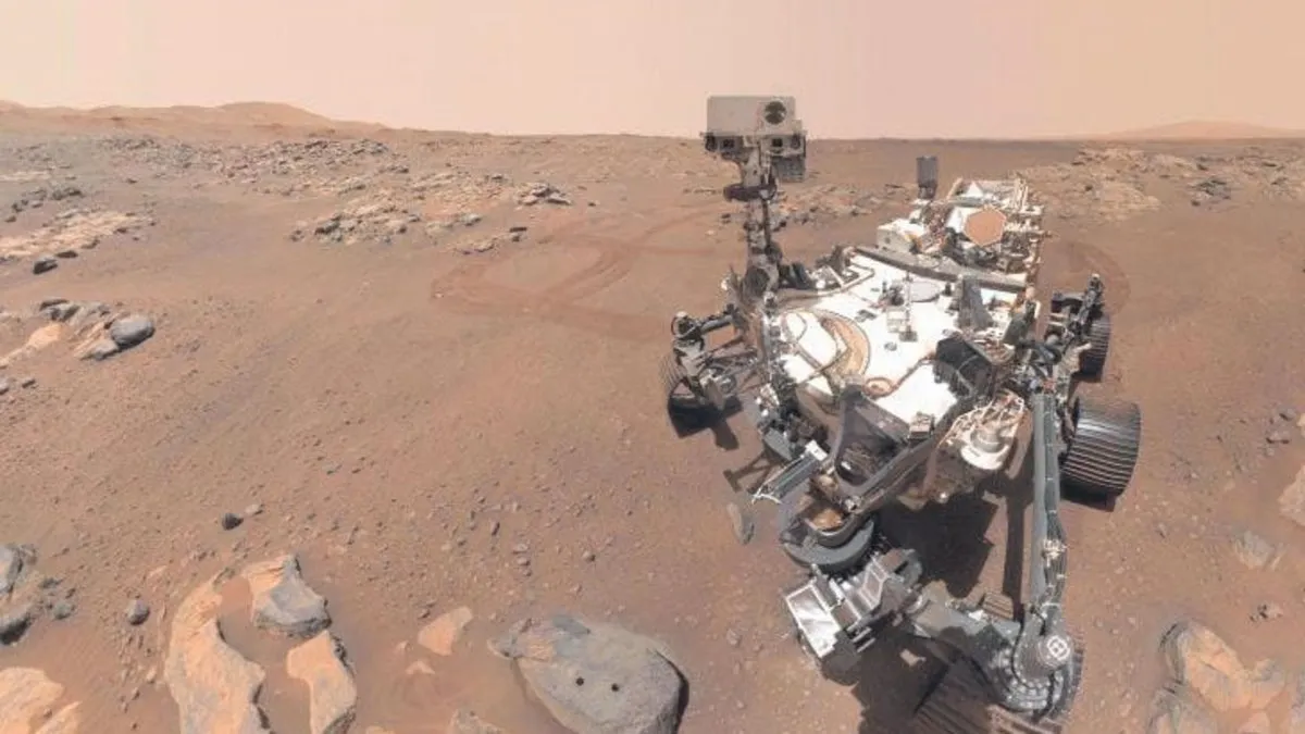Mars’ta gizemli küreler