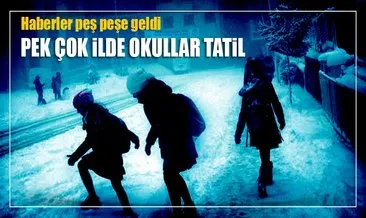 Son dakika: İstanbul’da okullar tatil olacak mı? 14 Aralık Çarşamba günü hangi illerde okullar tatil?