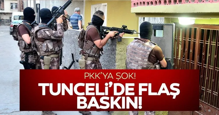 Tunceli’de PKK operasyonu: 7 gözaltı
