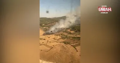 Milas’ta orman yangını çıktı