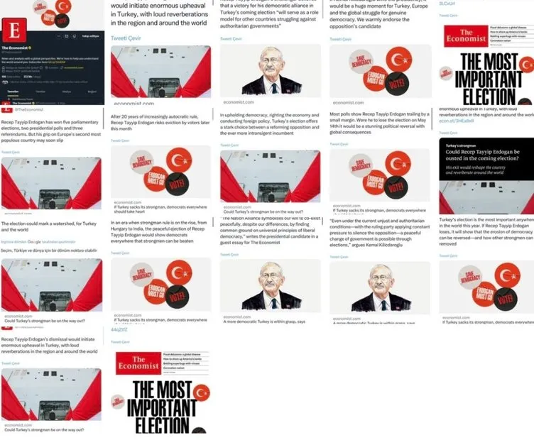 The Economist’in gözü döndü! Tam 15 skandal paylaşım: Siyasi operasyon uğruna sistematik saldırıya geçtiler