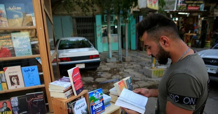 Bağdat’ta seyyar kütüphane
