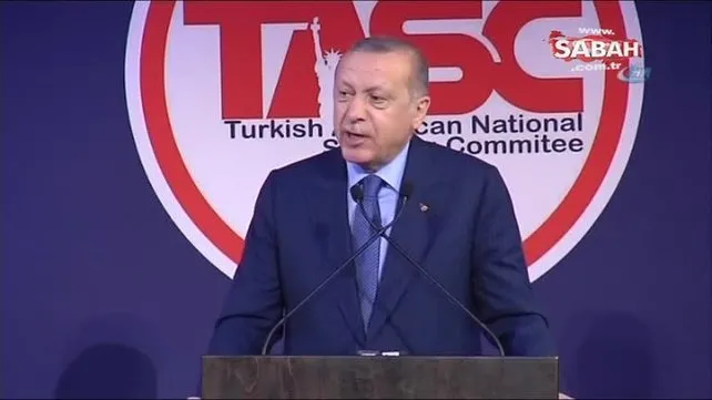 Cumhurbaşkanı Erdoğan'dan ABD’de İsrail’e net mesaj