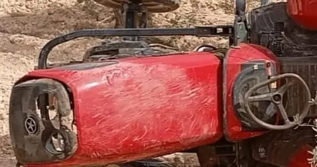 Traktörün altında kalan çiftçi öldü