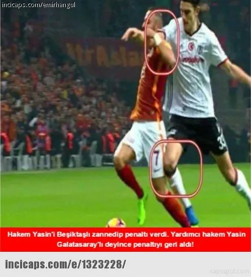 Galatasaray - Beşiktaş derbisi capsleri