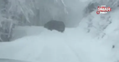 Karda mahsur kalan 5 kişilik aile 19 saat sonra kurtarıldı | Video