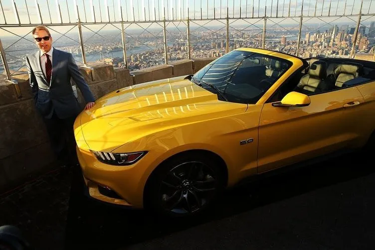 Yeni Ford Mustang, Empire State’e çıktı