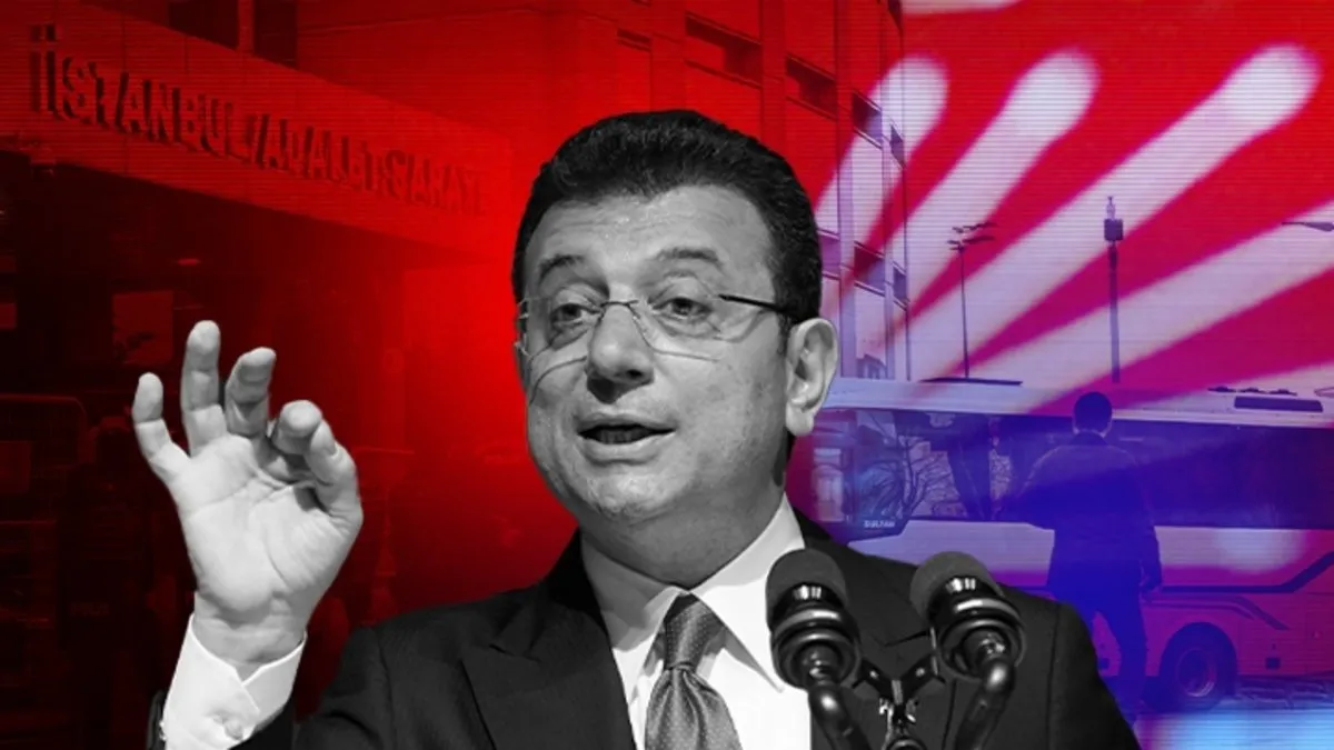 SON DAKİKA | Ekrem İmamoğlu adliyeye sevk edildi! İfade işlemleri için 34 savcı görevlendirildi