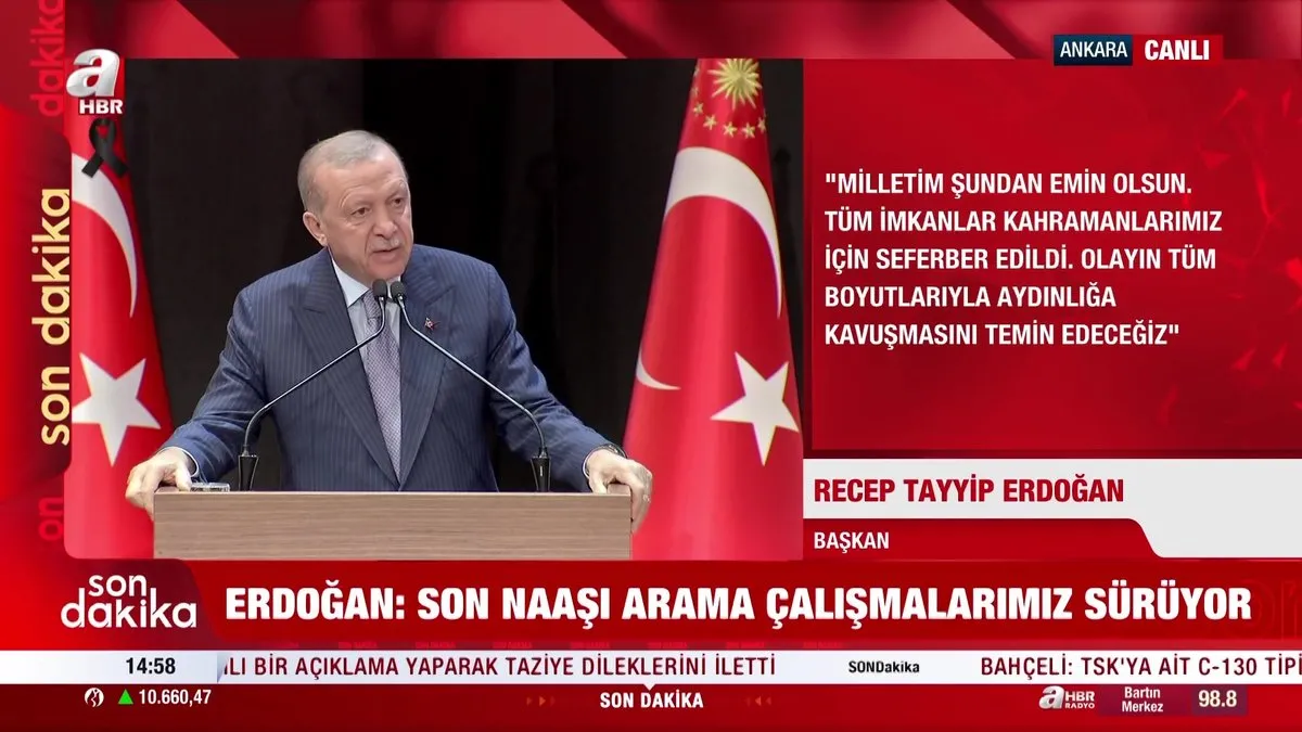 Başkan Erdoğan: “20 evladımızı şehit verdik! Milletimizin başı sağolsun” | Video videosunu izle Başkan Erdoğan: “20 evladımızı şehit verdik! Milletimizin başı sağolsun” | Video videosunu izle