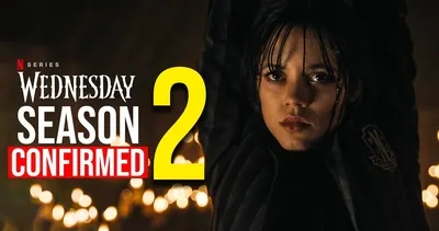 Wednesday yeni sezon bekleyenleri sevindirecek o haber...  Netflix Wednesday 2. sezon için geri sayım başladı! Yeni bölüm ne zaman?