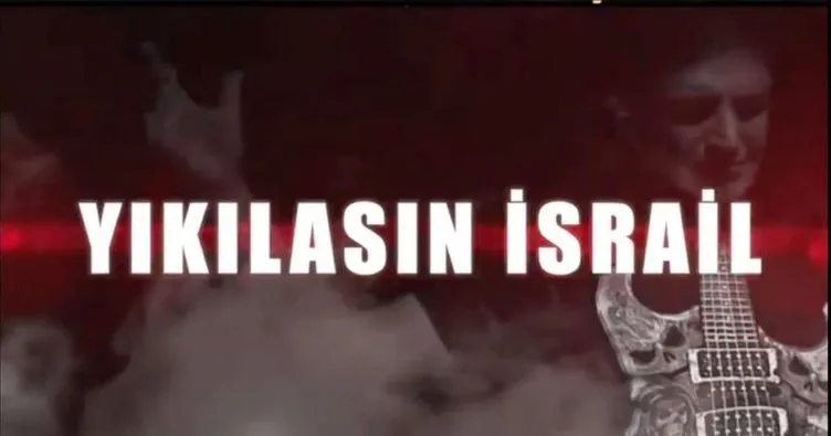 Murat Kekilli, “Yıkılasın İsrail yüzüne tüküreyim” şarkısına klip çekti