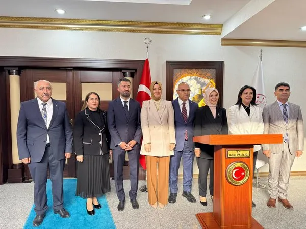 Bakan Göktaş Ağrı Ziyareti