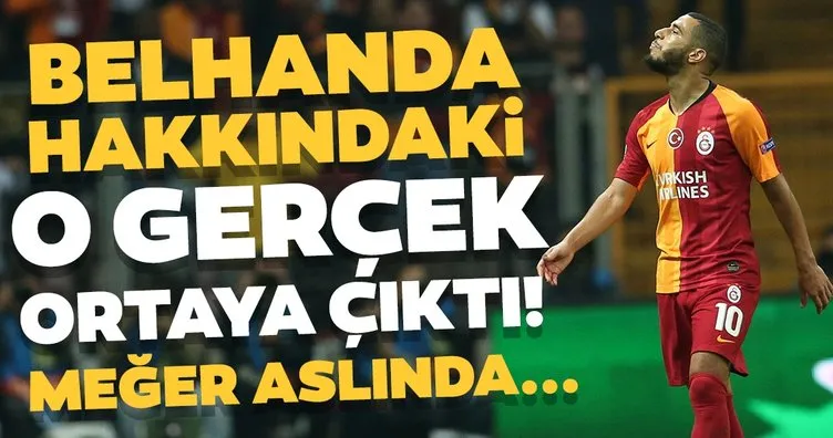 Galatasaray - Real Madrid maçında taraftarlar tartışan Belhanda hakkındaki o gerçek! Meğer aslında...