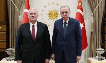 Başkan Erdoğan, eski Yargıtay Başkanı Akarca’yı kabul etti