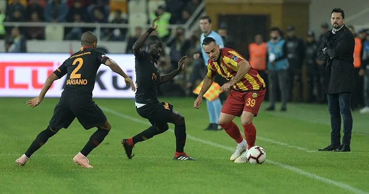 Galatasaray liderliği Malatya’da bıraktı