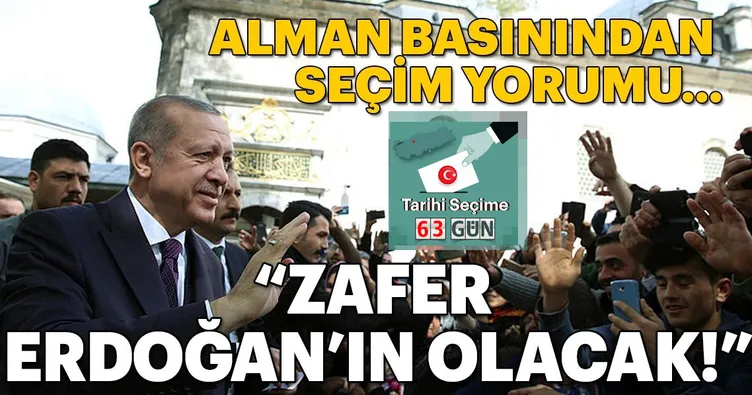 Almanlar böyle gördü: Zafer Erdoğan’ın!