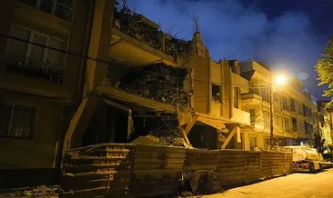 Avcılar'da 6 katlı binada kısmi çökme: Çevredeki apartmanlar tahliye edildi! #istanbul