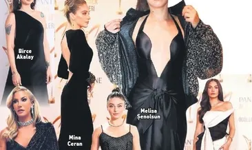 Kırmızı halıda dekolteler ve taklit seçimler hakimdi