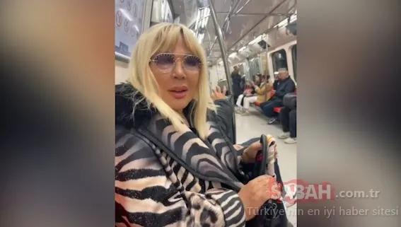 Şarkıcı Safiye Soyman metroya bindi! O anları sosyal medyada yayınladı: Ben insan değil miyim?