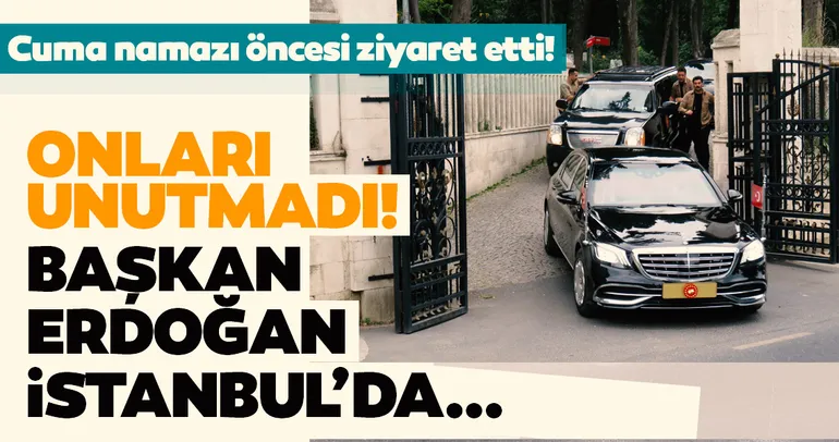 Cumhurbaşkanı Erdoğan anne ve babasının mezarlarını ziyaret etti