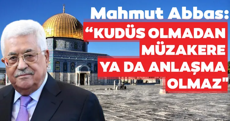 Αμπάς: Καμία διαπραγμάτευση ή συμφωνία χωρίς την Ιερουσαλήμ