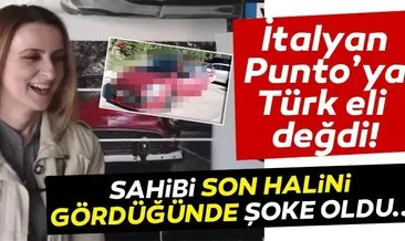 Fiat Punto’sunu Türk ustalara emanet etti! Son halini gördüğünde şaşkına döndü