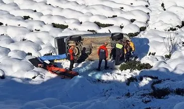 Rize’de feci kaza! Araç çay bahçesine uçtu: 1 ölü!