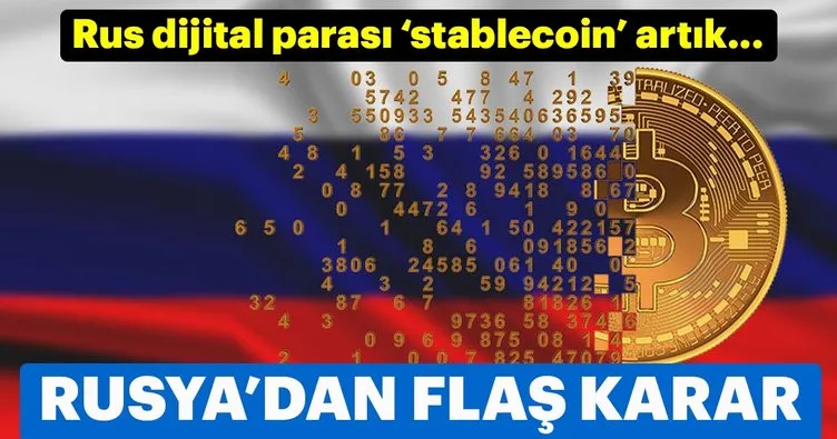 Rus dijital parası ‘stablecoin’ Ruble’ye eşdeğer olacak!
