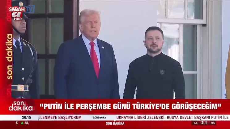 Putin- Zelenski zirvesi perşembe günü Türkiye'de gerçekleşecek!
