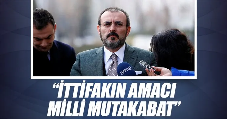 İttifakın amacı milli mutabakat