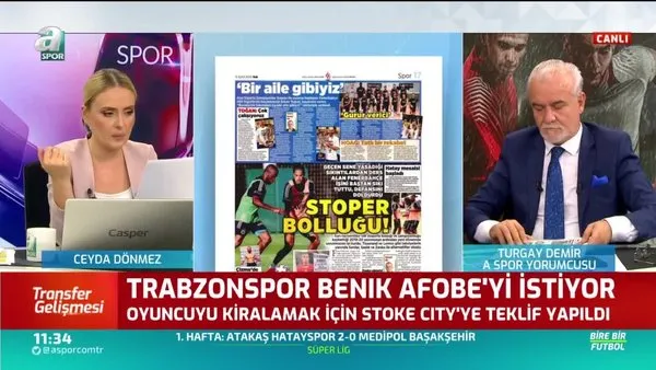 Son dakika Trabzonspor transfer haberi: Stoke City'li Benik Afobe gündemde