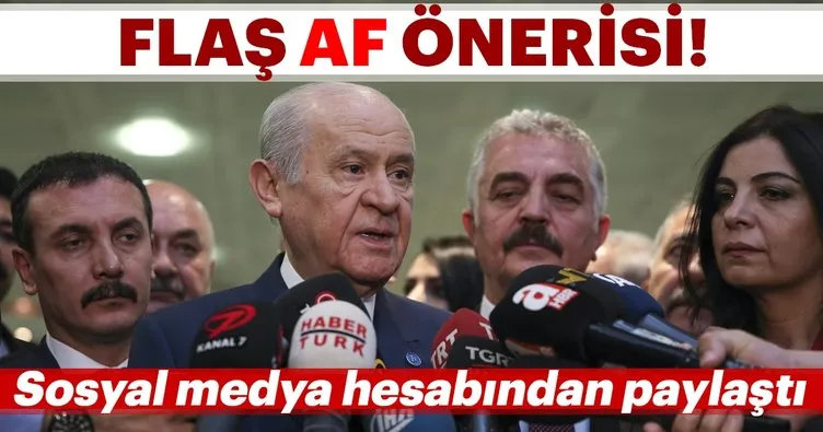 Bahçeli'den flaş açıklama: 24 Haziran'da, 13. Cumhurbaşkanı bizzat Türk milleti tarafından seçilerek...