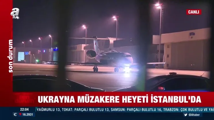Ukrayna müzakere heyeti Türkiye'de