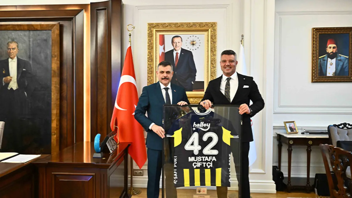 Fenerbahçe Başkanı Sadettin Saran’dan İçişleri Bakanı Mustafa Çiftçi’ye ziyaret!