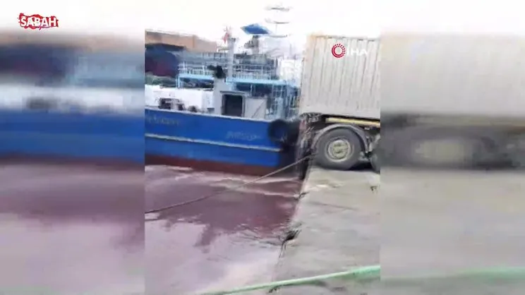Atık suyunu limana boşaltan araç tespit edilerek cezai işlem başlatıldı | Video