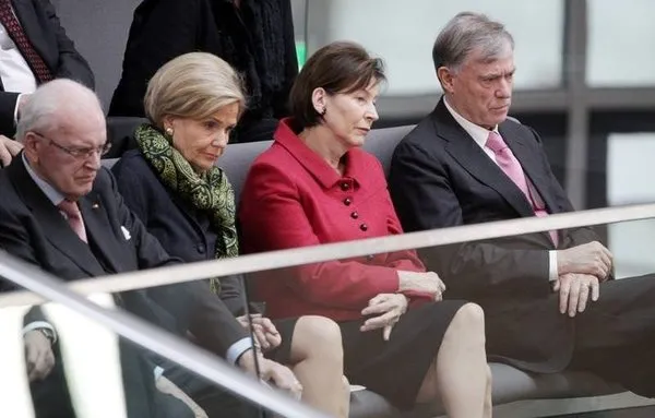 Gauck'un yemin töreninden kareler